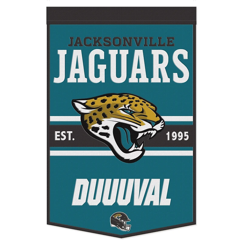 WinCraft Jacksonville Jaguars 24" x 38" Primary Logo Banner