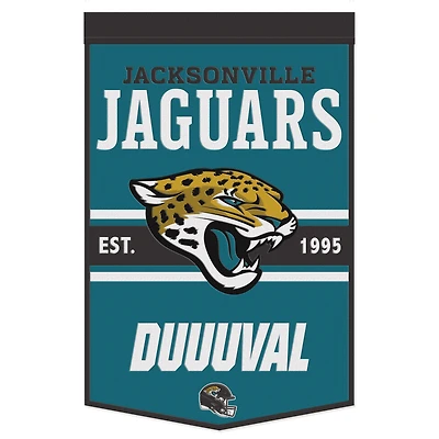WinCraft Jacksonville Jaguars 24" x 38" Primary Logo Banner