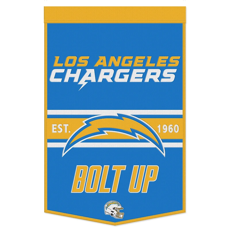 WinCraft Los Angeles Chargers 24" x 38" Primary Logo Banner