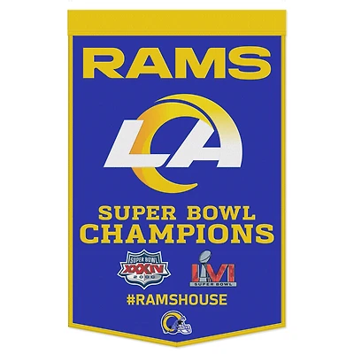 WinCraft Los Angeles Rams 24" x 38" Championship Banner