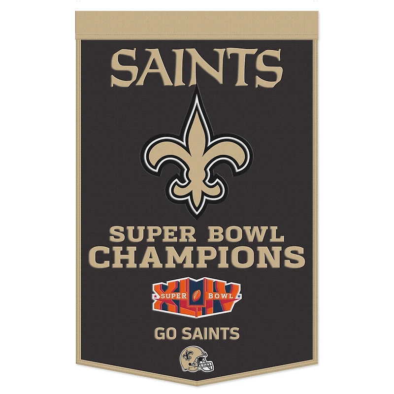 WinCraft New Orleans Saints 24" x 38" Championship Banner