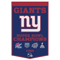WinCraft New York Giants 24" x 38" Championship Banner