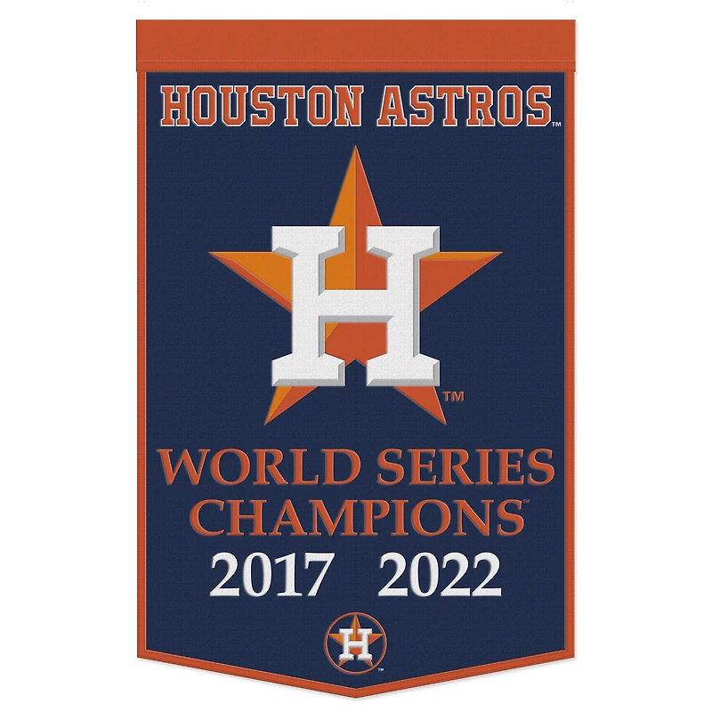 WinCraft Houston Astros 24" x 38" Championship Banner