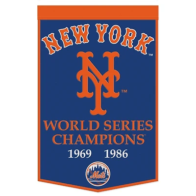 WinCraft New York Mets 24" x 38" Championship Banner