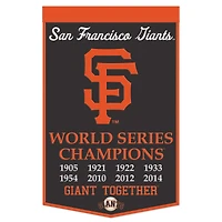 WinCraft San Francisco Giants 24" x 38" Championship Banner