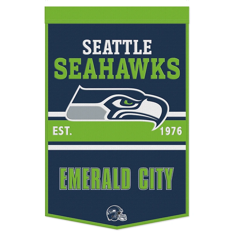 WinCraft Seattle Seahawks 24" x 38" Primary Logo Banner