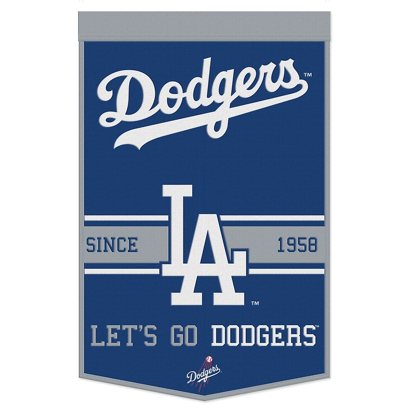 WinCraft Los Angeles Dodgers 24" x 38" Primary Logo Banner