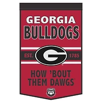 WinCraft Georgia Bulldogs 24" x 38" Primary Logo Banner