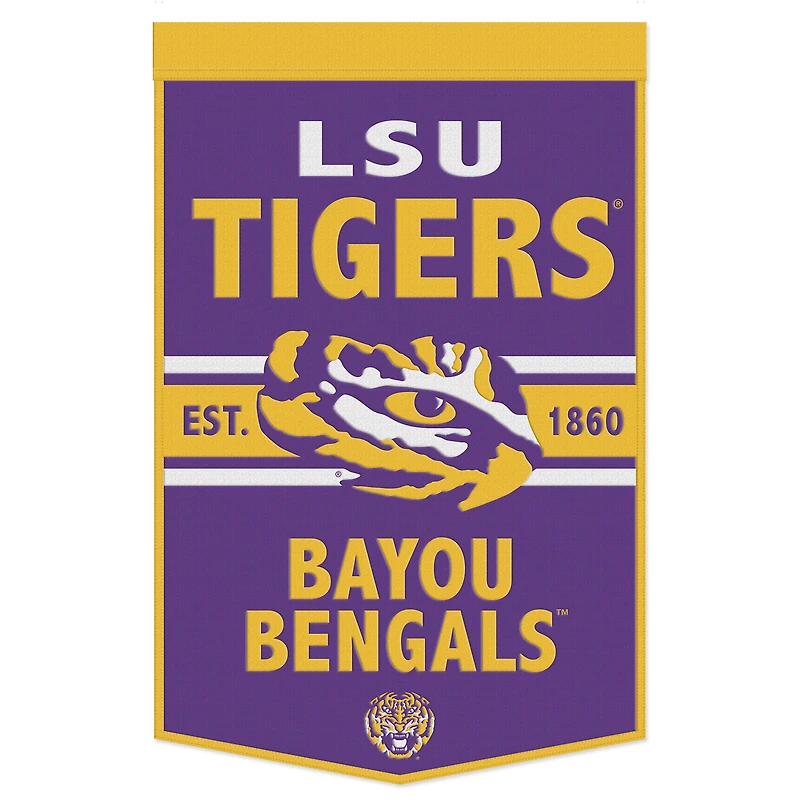 WinCraft LSU Tigers 24" x 38" Primary Logo Banner