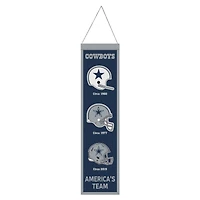 WinCraft Dallas Cowboys 8" x 32" Evolution Banner