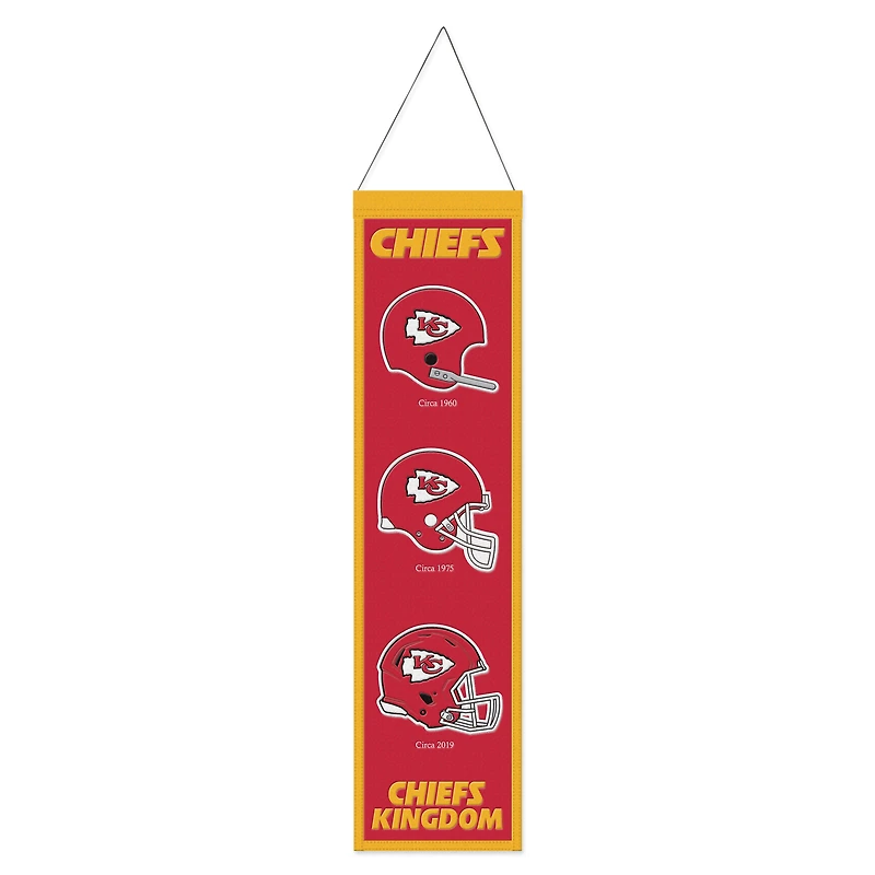 WinCraft Kansas City Chiefs 8" x 32" Evolution Banner