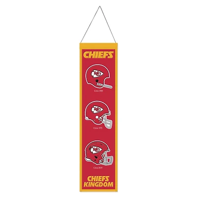 WinCraft Kansas City Chiefs 8" x 32" Evolution Banner