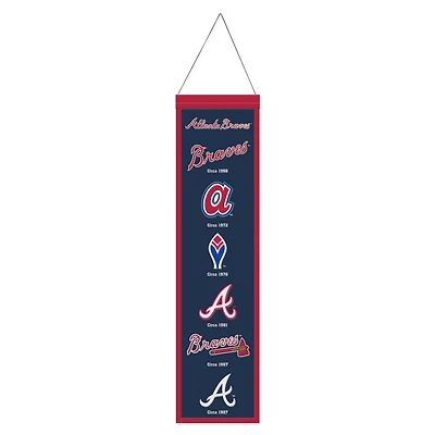WinCraft Atlanta Braves 8" x 32" Evolution Banner