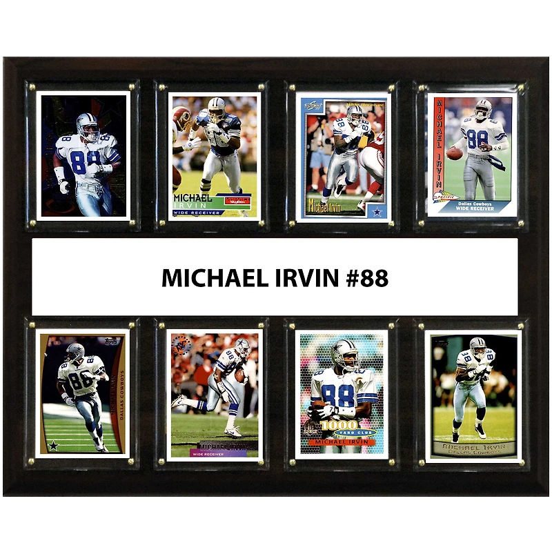 Michael Irvin Dallas Cowboys 12'' x 15'' Plaque