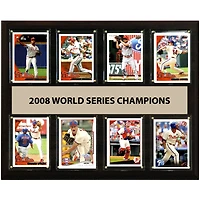 Philadelphia Phillies 2008 World Series Champions 12'' x 15'' Plaque