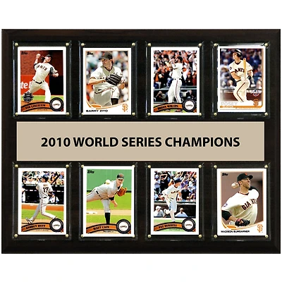 San Francisco Giants 2010 World Series Champions 12'' x 15'' Plaque