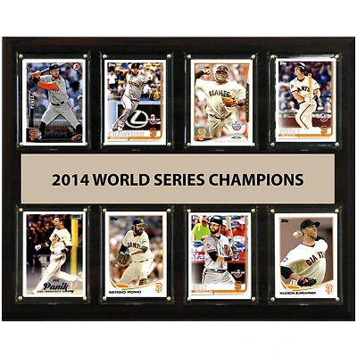 San Francisco Giants World Series Champions 12'' x 15'' Plaque