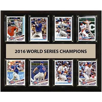 Chicago Cubs 2016 World Series Champions 12'' x 15'' Plaque