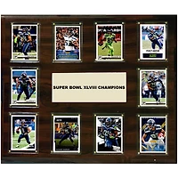 Seattle Seahawks Super Bowl XLVIII Champions 15'' x 18'' Plaque