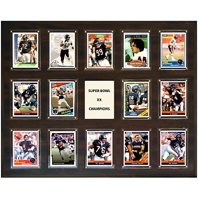 Chicago Bears Super Bowl XX Champions 16'' x 20'' Plaque