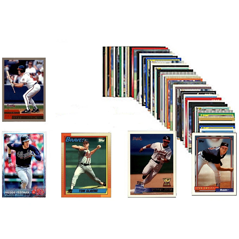 Atlanta Braves Trading Card 50-Count Set