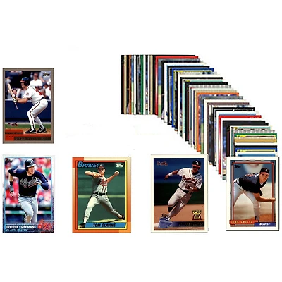 Atlanta Braves Trading Card 50-Count Set