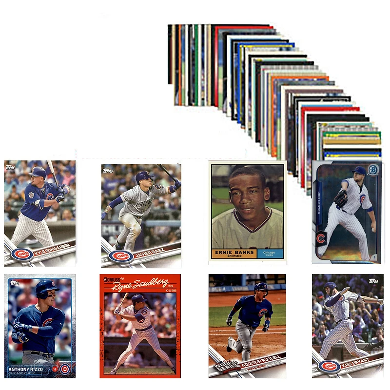 Chicago Cubs Trading Card 50-Count Set