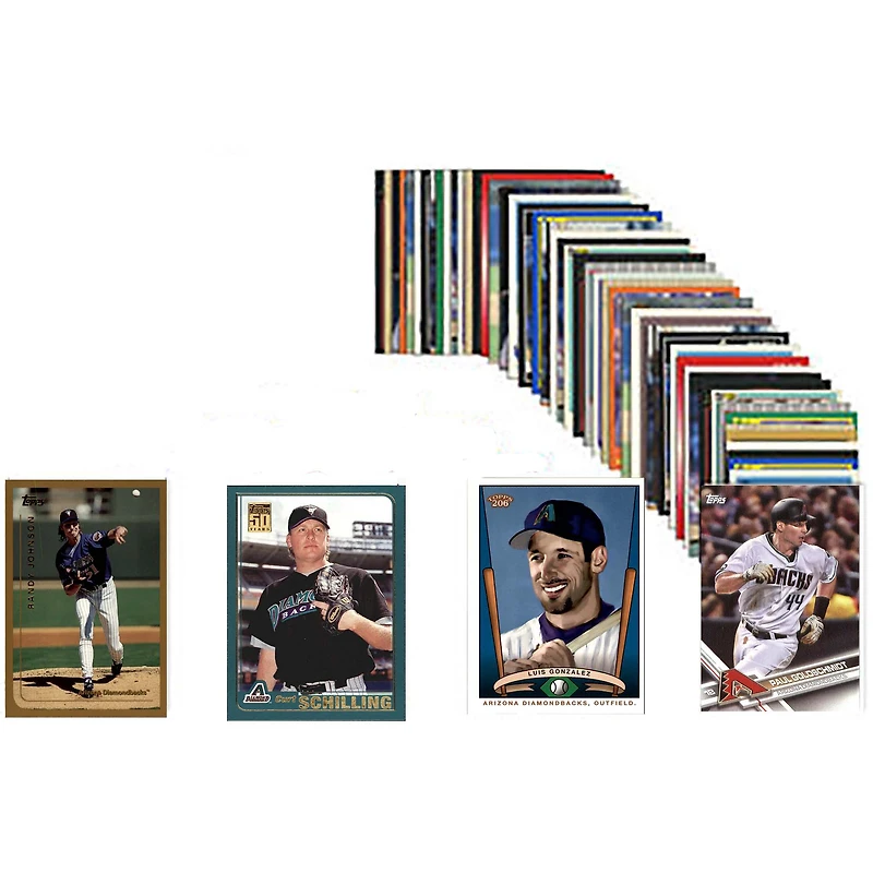Arizona Diamondbacks Trading Card 50-Count Set