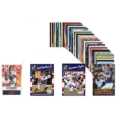 New York Giants Trading Card 50-Count Set