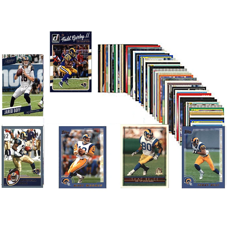 Los Angeles Rams Trading Card 50-Count Set