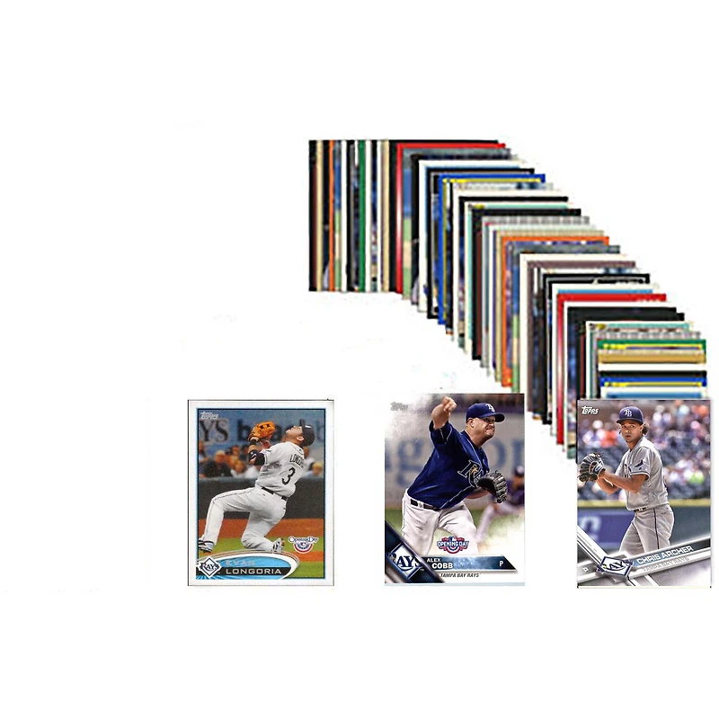 Tampa Bay Rays Trading Card 50-Count Set