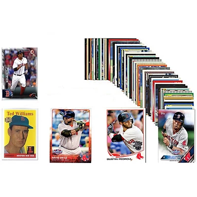 Boston Red Sox Trading Card 50-Count Set