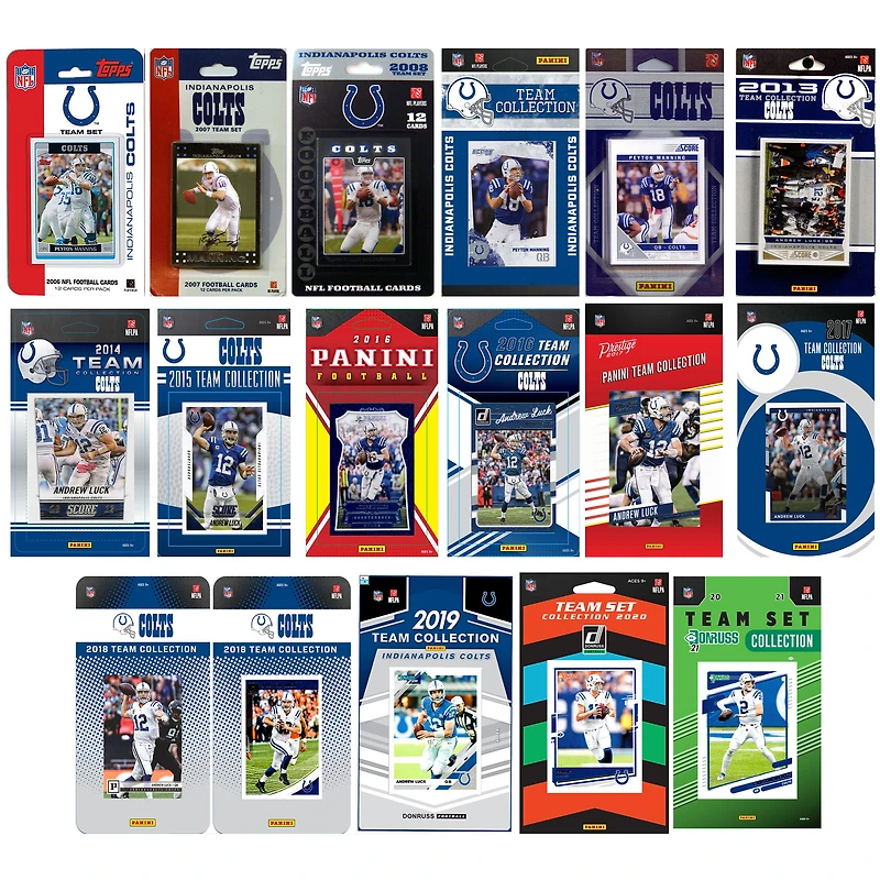 Indianapolis Colts Multi-Set Team Trading Cards