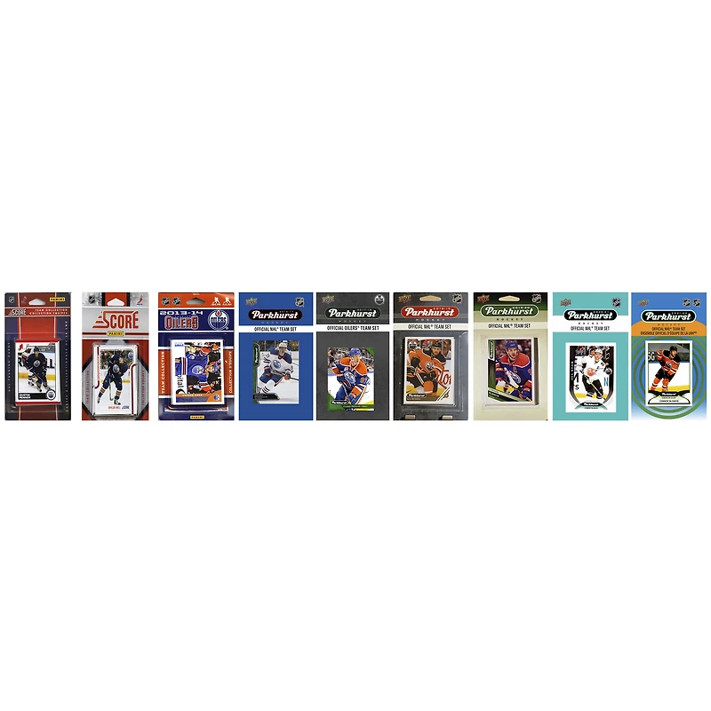 Edmonton Oilers Multi-Set Team Trading Cards