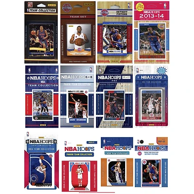Detroit Pistons Multi-Set Team Trading Cards
