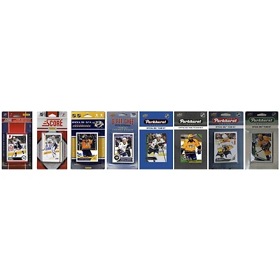 Nashville Predators Multi-Set Team Trading Cards