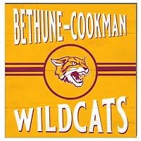 Bethune-Cookman Wildcats 10'' x 10'' Retro Team Sign