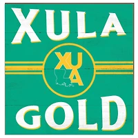 XULA Gold 10'' x 10'' Retro Team Sign