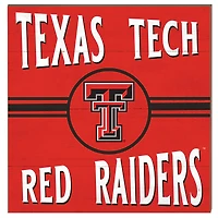 Texas Tech Red Raiders 10'' x 10'' Retro Team Sign