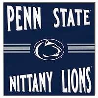 Penn State Nittany Lions 10'' x 10'' Retro Team Sign
