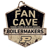 Purdue Boilermakers Fan Cave Badge Sign