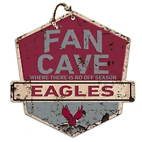 North Carolina Central Eagles Fan Cave Badge Sign