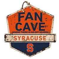 Syracuse Orange Fan Cave Badge Sign