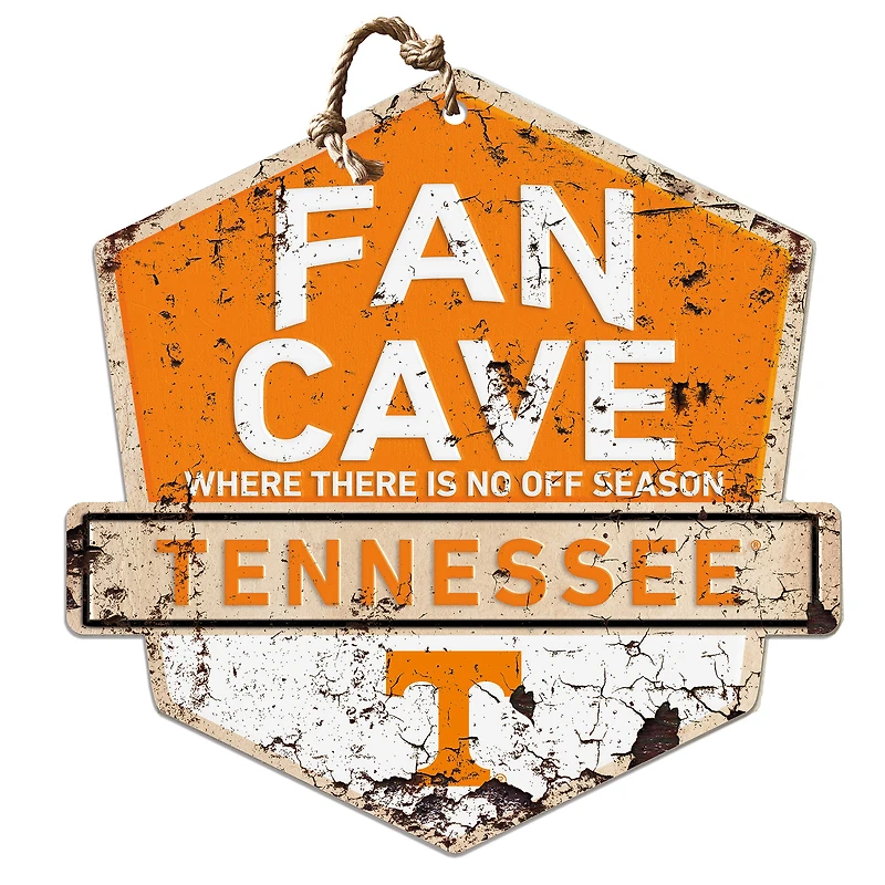 Tennessee Volunteers Fan Cave Badge Sign