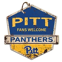 Pitt Panthers Fans Welcome Sign