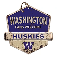 Washington Huskies Fans Welcome Sign