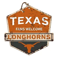 Texas Longhorns Fans Welcome Sign