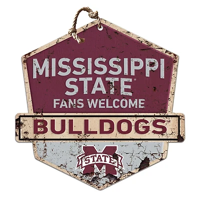 Mississippi State Bulldogs Fans Welcome Sign