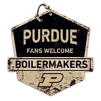 Purdue Boilermakers Fans Welcome Sign