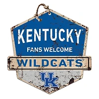 Kentucky Wildcats Fans Welcome Sign